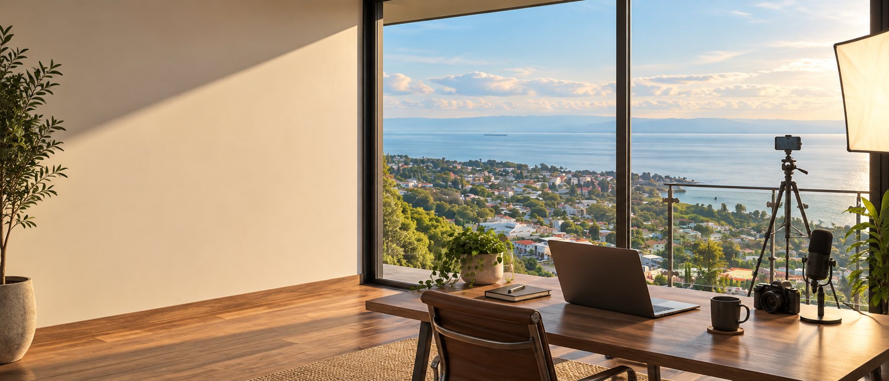 Lakeside creator studio in Lake Chapala